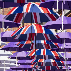 Durham Platinum Jubilee Umbrellas