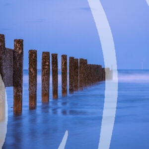 Last Light At Blyth Groyne