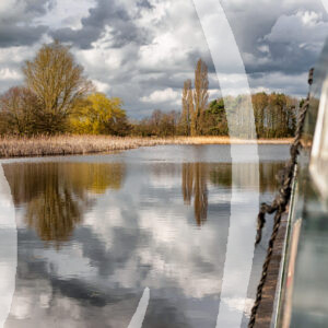 Reflections on a canal