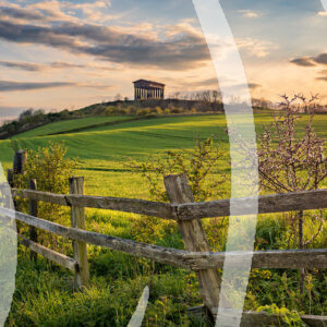 Spring Evening At Penshaw