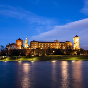 Wawel Castle At Night