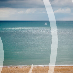 Yacht at sea