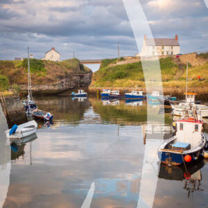 Reflections On Seaton Sluice Harbour