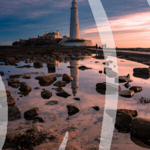 Sunrise from St Marys lighthouse